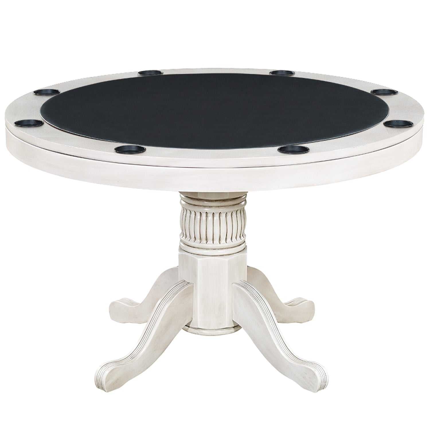 RAM Game Room Pub Series 48" 3-in-1 Round Poker Table