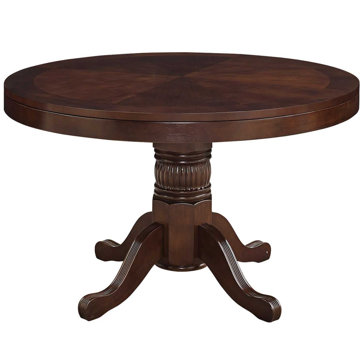 RAM Game Room Pub Series 48" 3-in-1 Round Poker Table