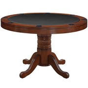 RAM Game Room Pub Series 48" 3-in-1 Round Poker Table