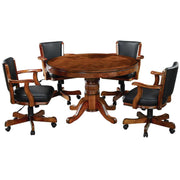 RAM Game Room Pub Series 48" 3-in-1 Round Poker Table