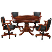 RAM Game Room Pub Series 48" 3-in-1 Round Poker Table