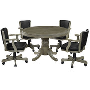 RAM Game Room Pub Series 48" 3-in-1 Round Poker Table