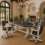 RAM Game Room Pub Series 80" Texas Hold’em Poker Table