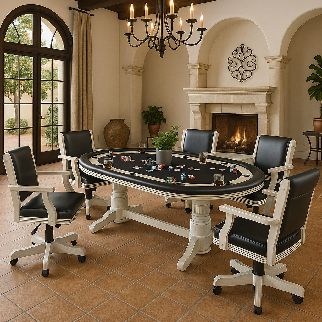 RAM Game Room Tilt & Swivel Game Chair with Arms