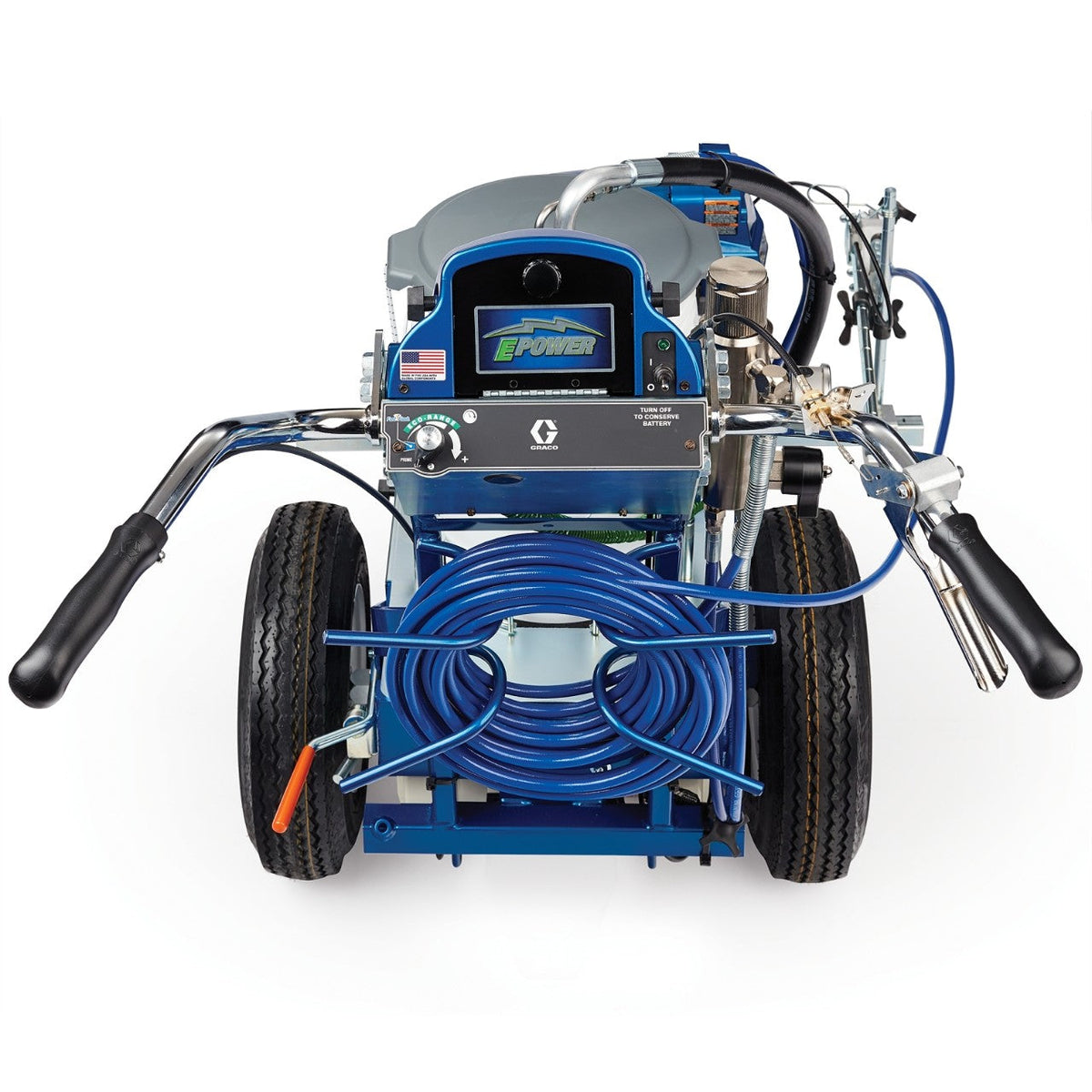 Newstripe Graco LineLazer ES 1000 Lithium Battery Powered Airless Line Striper 2 Battery Newstripe