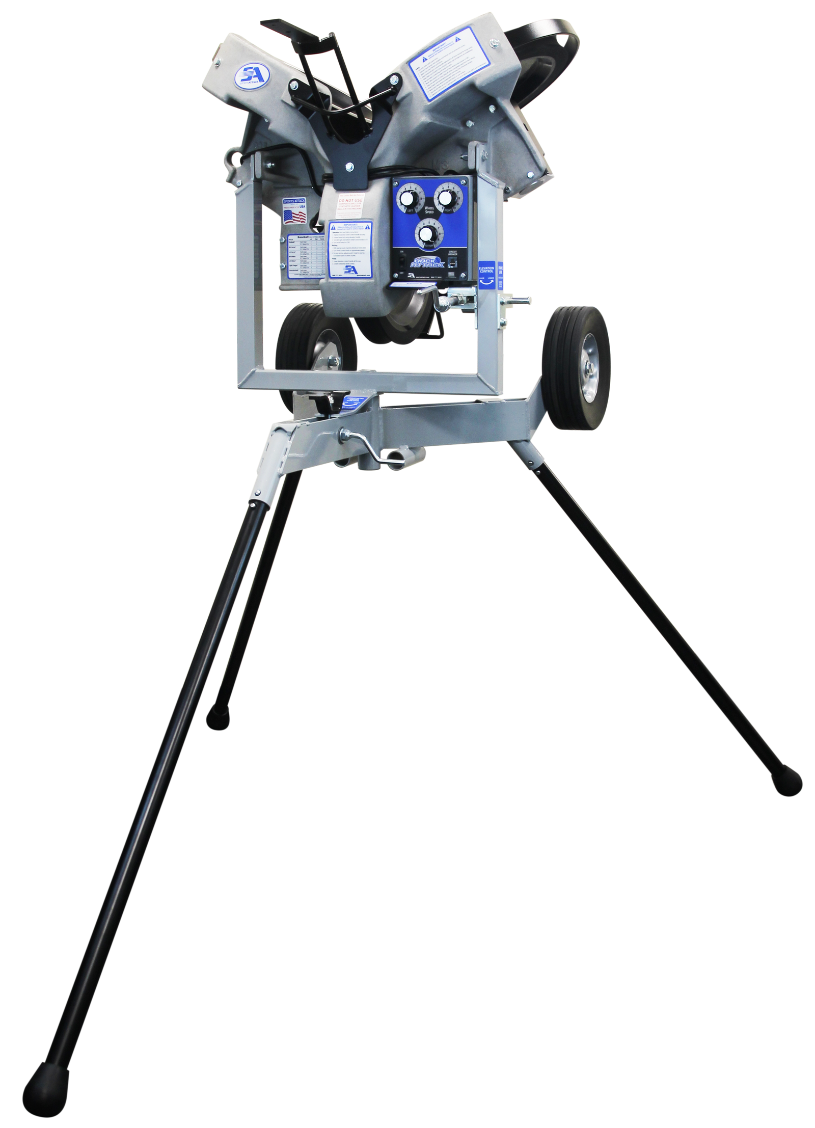 Sports Attack – Hack Baseball Pitching Machine & Team Feeder Bundle Sports Attack