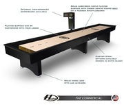 Hudson 14' The Commercial Shuffleboard Table