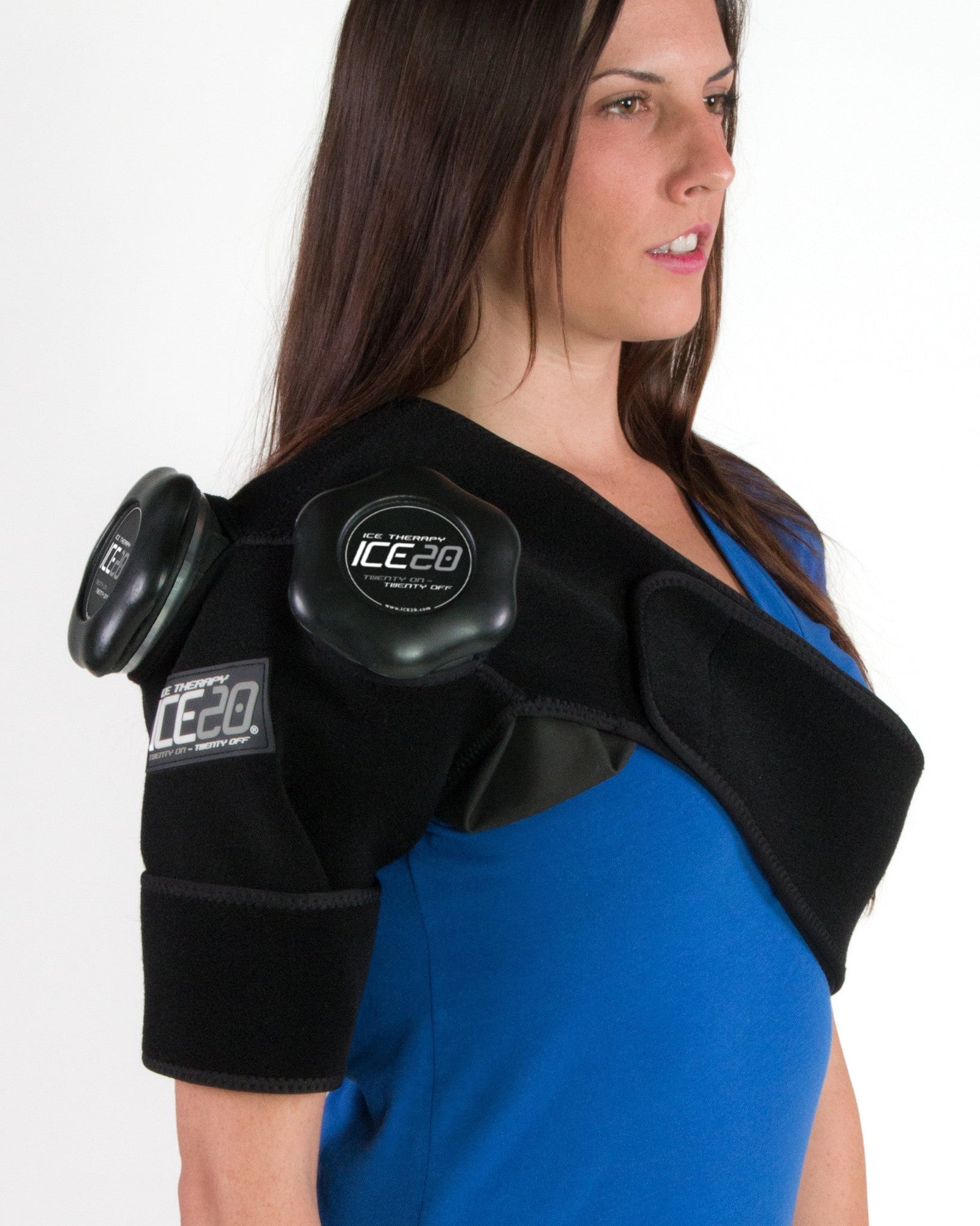 Bownet ICE20 Double Shoulder Ice Compression Wrap Bownet