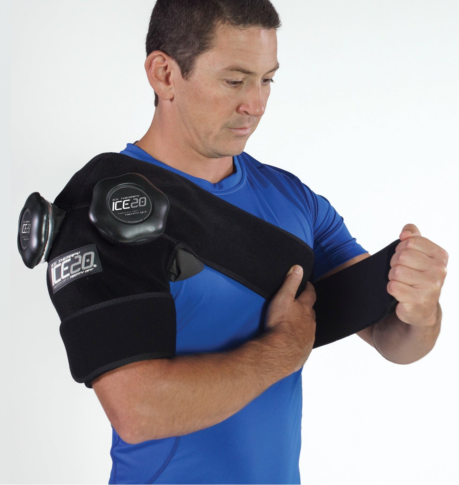 Bownet ICE20 Double Shoulder Ice Compression Wrap Bownet