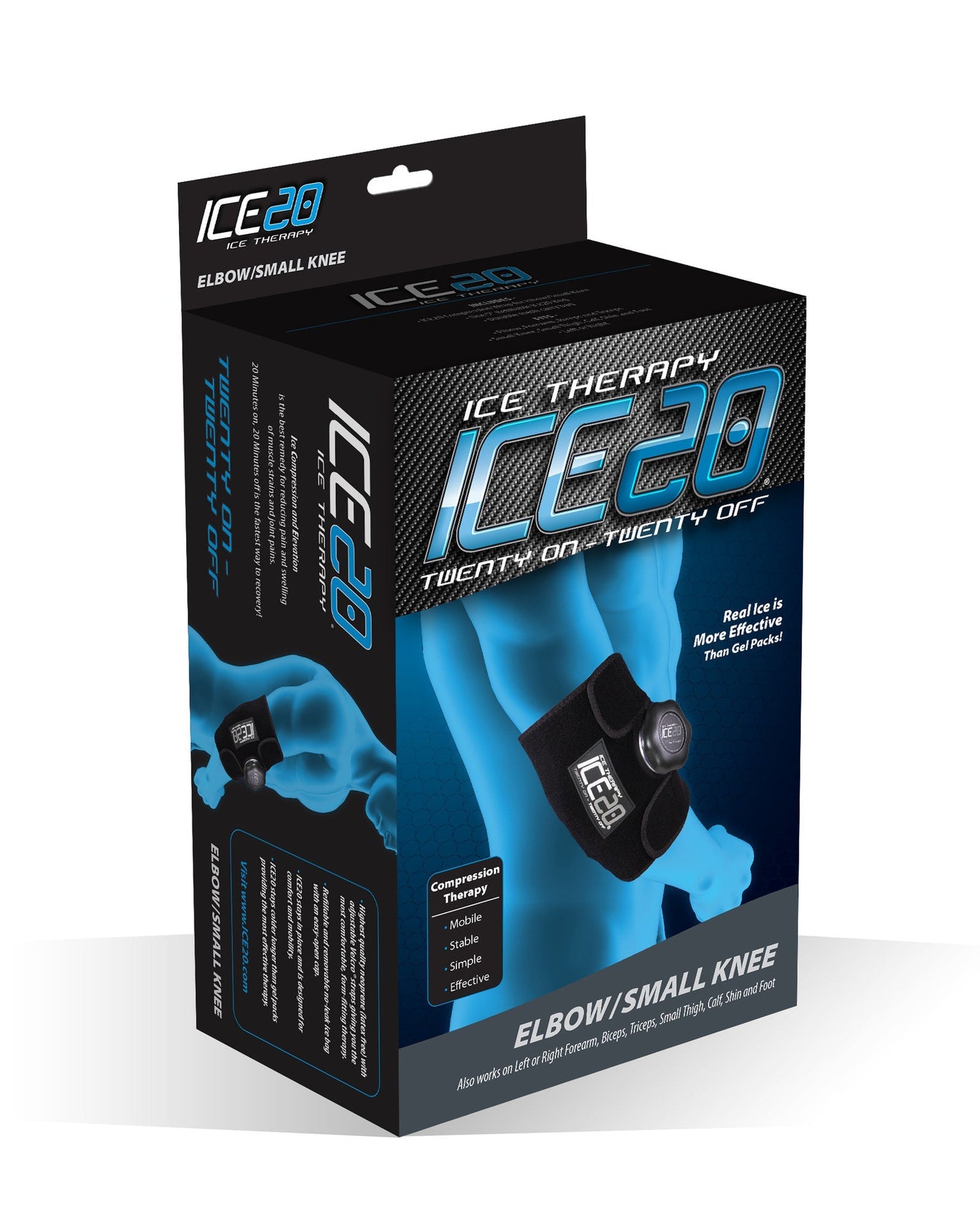 Bownet ICE20 Elbow-Small Knee Ice Compression Wrap Bownet