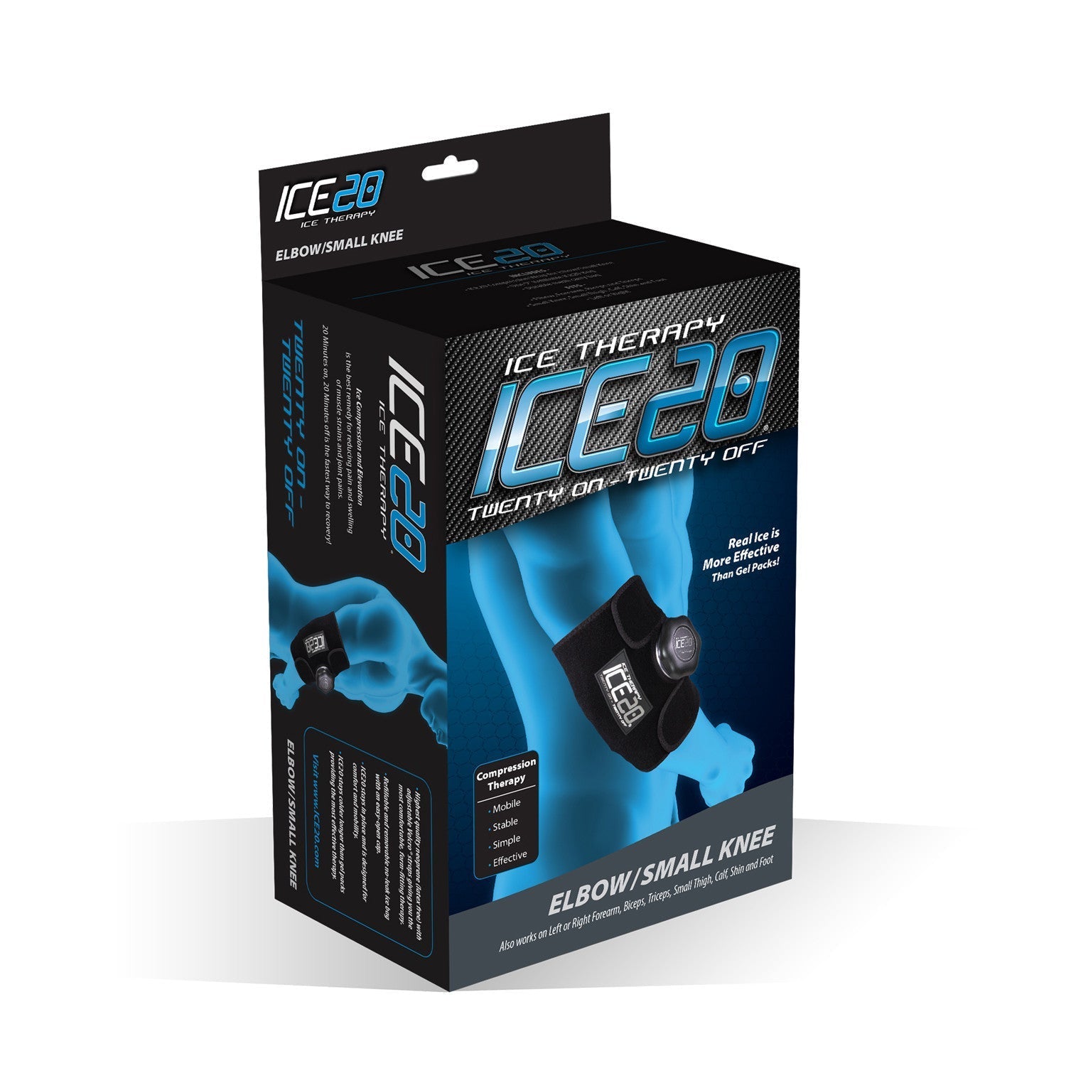 Bownet ICE20 Single Ankle Ice Compression Wrap Bownet