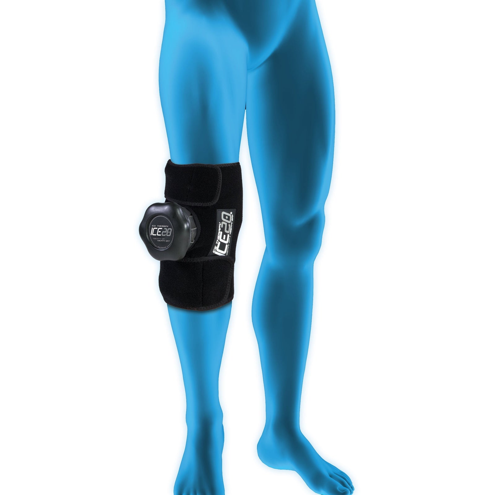 Bownet ICE20 Single Knee Ice Compression Wrap Bownet