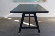 District Mills Black A-Frame Table