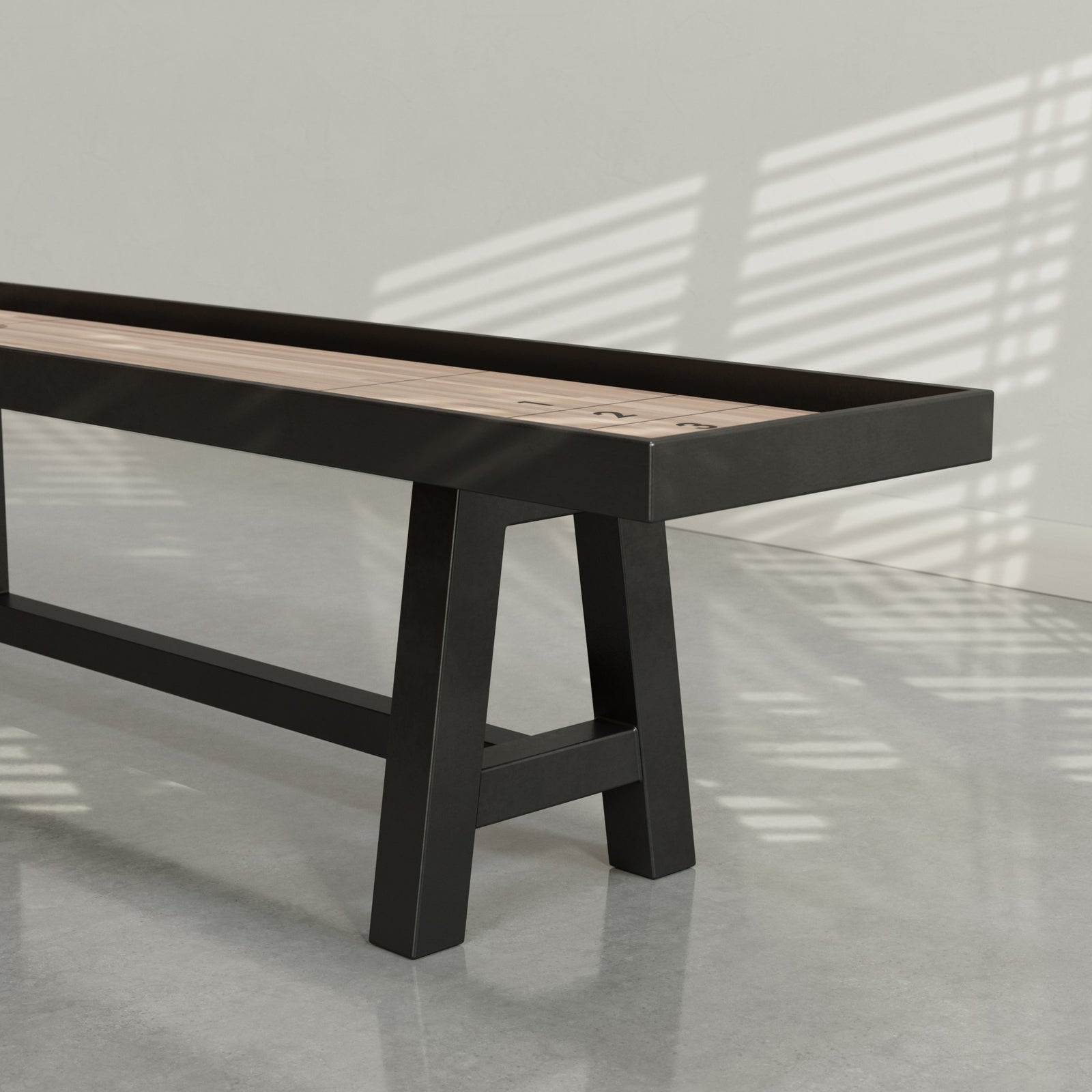 District Mills Industrial Shuffleboard Table