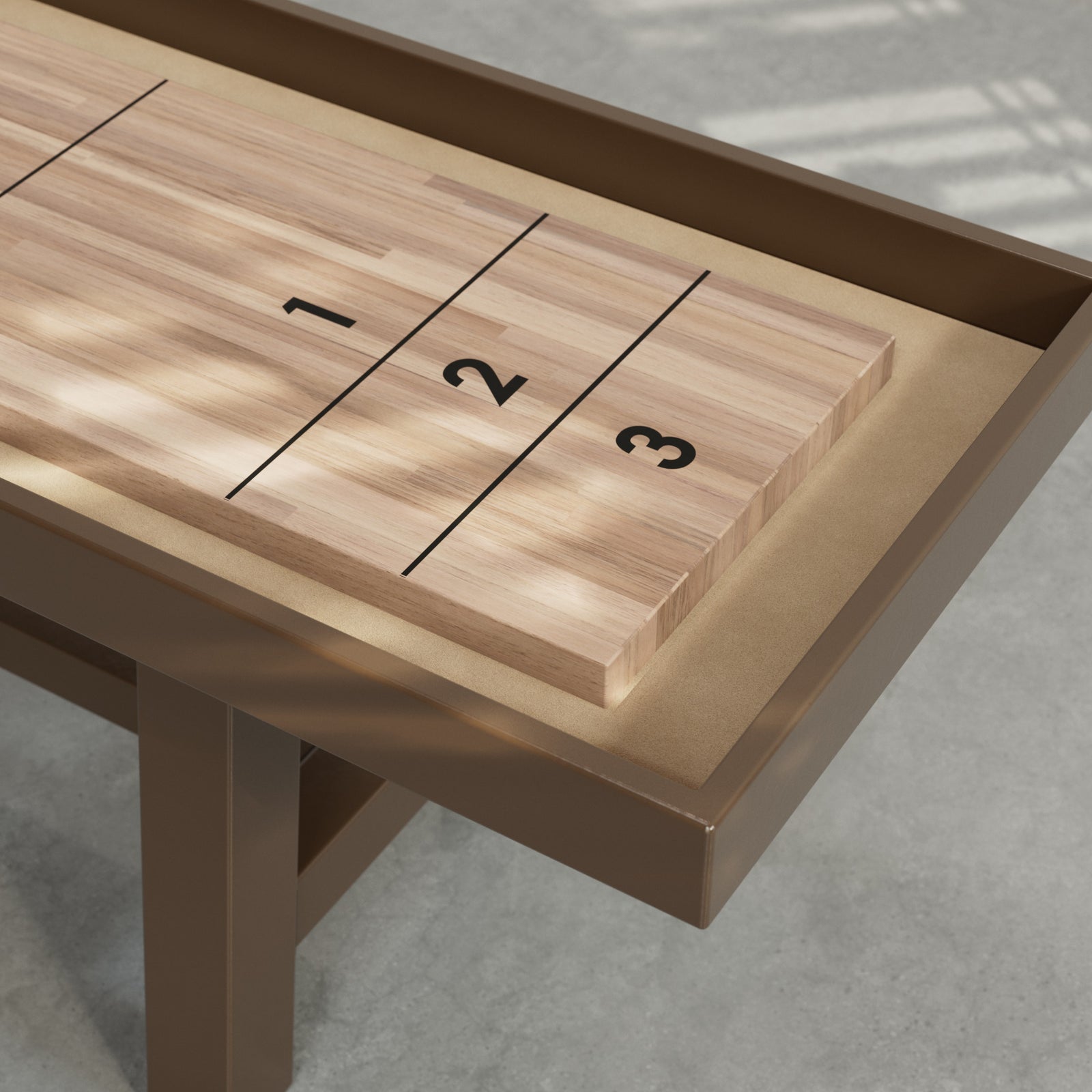 District Mills Industrial Shuffleboard Table