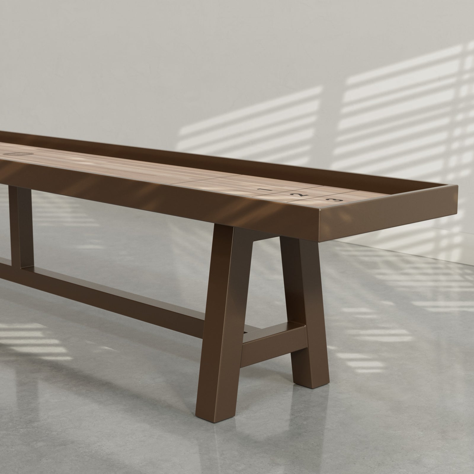District Mills Industrial Shuffleboard Table