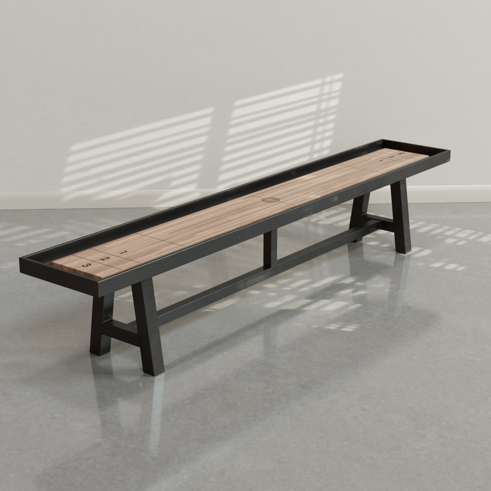 District Mills Industrial Shuffleboard Table