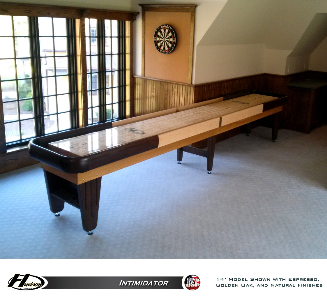 Hudson 9' Intimidator Shuffleboard Table