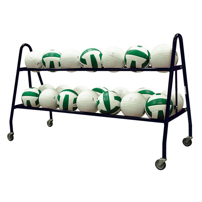 Jaypro Ball Carrier – Deluxe (18 Ball) | Heavy-Duty Rolling Rack for Gym & Field Use (BBC-18)