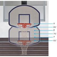 Jaypro Little Champ  Easy Adjust Backboard Adapter Package Jaypro