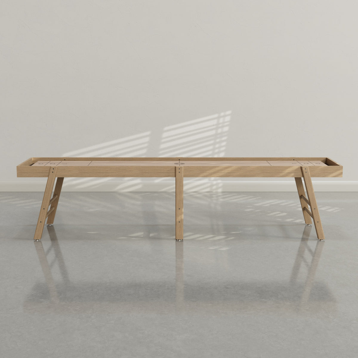 District Mills Lean-to Shuffleboard Table