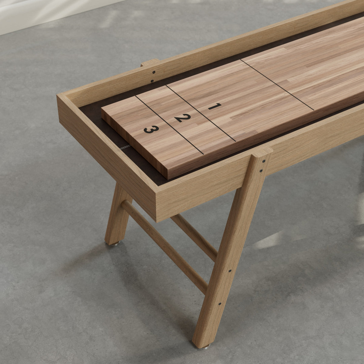 District Mills Lean-to Shuffleboard Table
