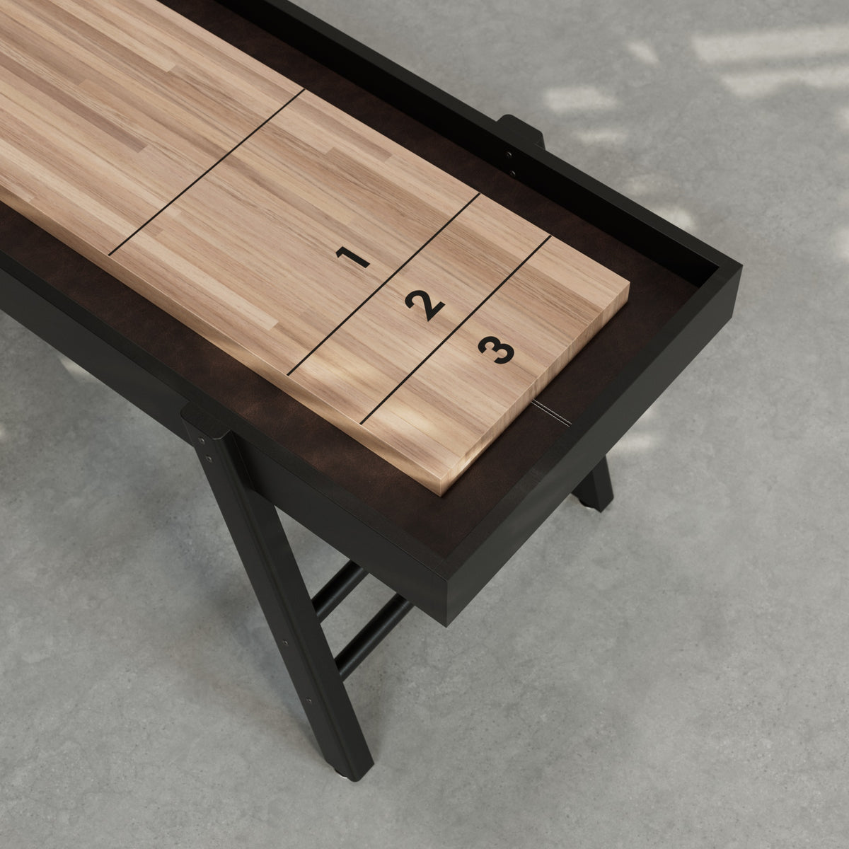 District Mills Lean-to Shuffleboard Table