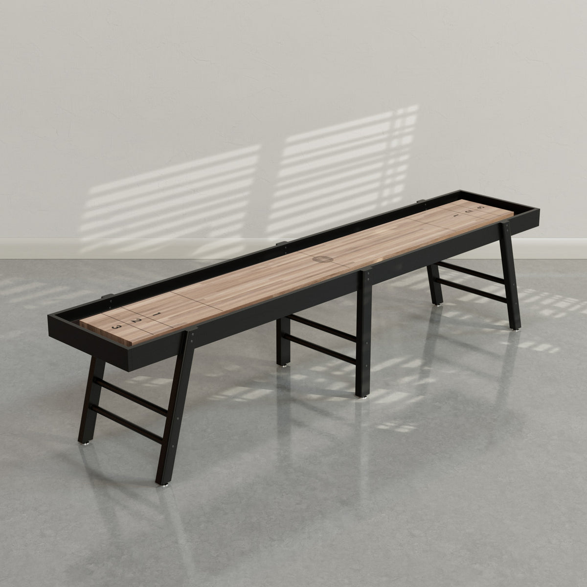 District Mills Lean-to Shuffleboard Table