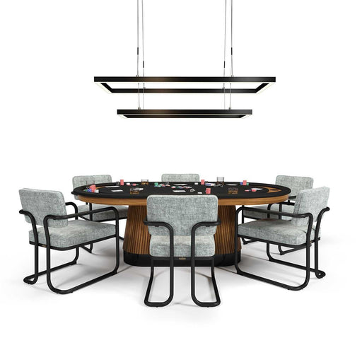 RAM Game Room 54" LED Double Rectangular Game Table Light Fixture
