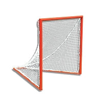 Jaypro Box Lacrosse Replacement Net - NetX1  - (7mm) Seamless One-Piece Lacrosse Net (4 ft.H x 4 ft.9 in.W x 4 ft.6 in.D) (White) Jaypro