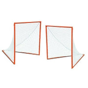 Jaypro Field Lacrosse Replacement Net - NETX1  - (7mm) Seamless One-Piece Lacrosse Net (6 ft.H x 6W x 7 ft.D) (White) Jaypro