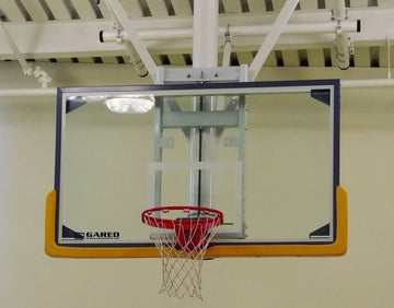 Gared Basketball Backboard with Colored Padding Options