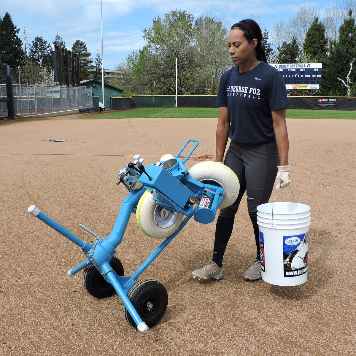 JUGS BP3 Softball Pitching Machine with Changeup JUGS Sports