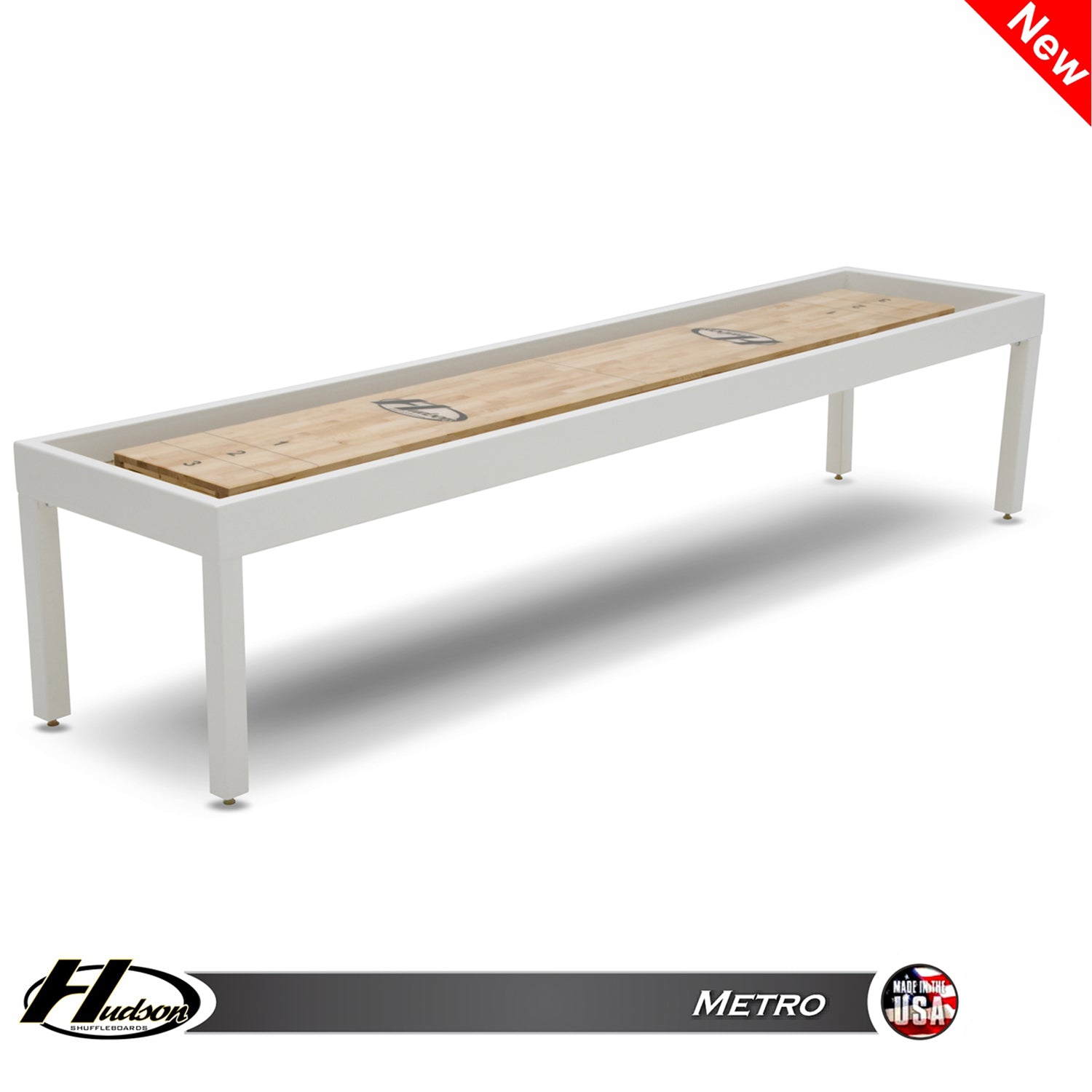 Hudson 9' Metro Shuffleboard Table