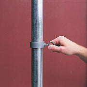 Jaypro Game Standard - Center Pole - Multi-purpose (220 Lbs. Base) (Royal Blue) Jaypro