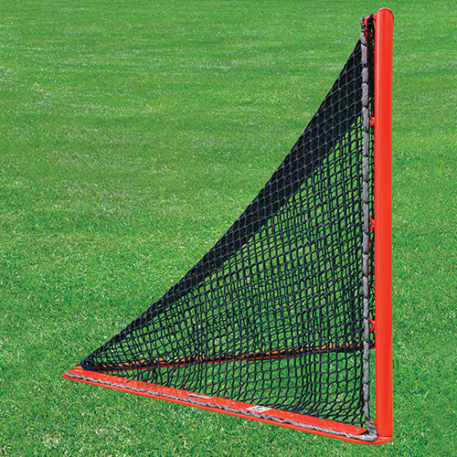 Jaypro Box Lacrosse Replacement Net - NetX1  - (7mm) Seamless One-Piece Lacrosse Net (4 ft.H  x 4 ft.9 in.W  x 4 ft.6 in.D) (Black) Jaypro