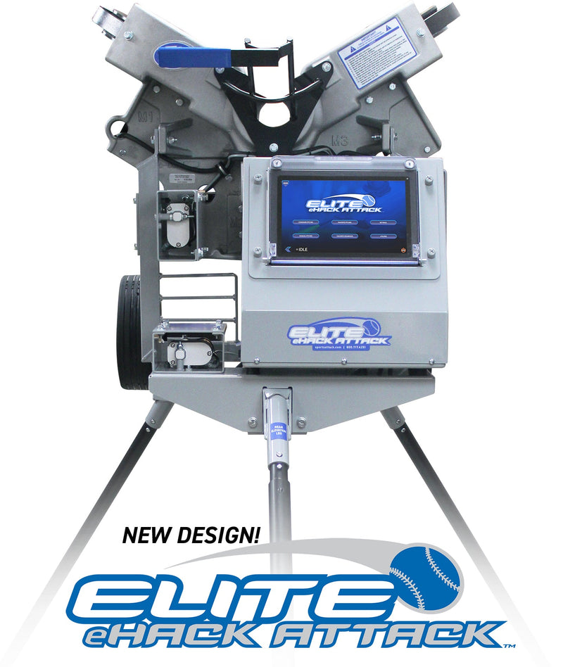 Sports Attack Elite e-Hack Attack Baseball Pitching Machine Sports Attack