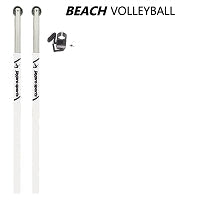 Jaypro Beach Volleyball Replacement Net (4 in. Sq. - #36 Nylon Netting) - Standard Beach Size (32 ft.L x 39 in.H) (Black) Jaypro
