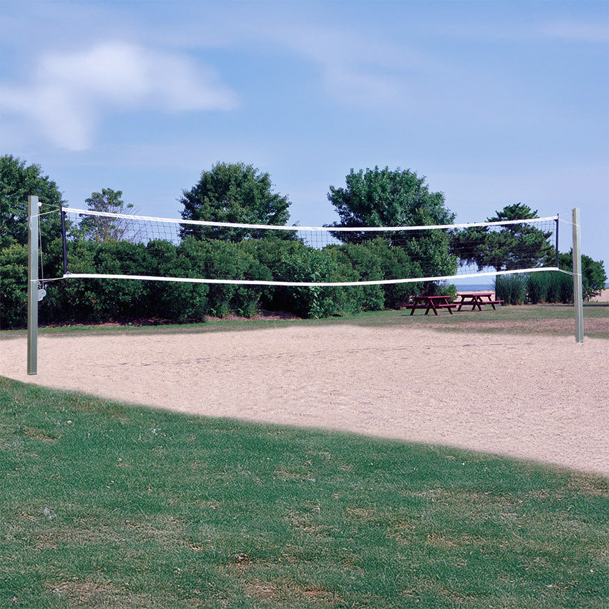 Jaypro Outdoor Volleyball System - Coastal Competition - (4 in.) (Square Post) Jaypro