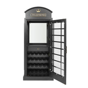 RAM Game Room English Phone Booth Bar Cabinet