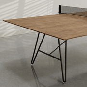 District Mills Outdoor Clip Leg Ping Pong Table