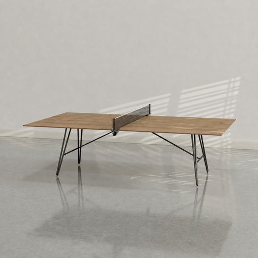 District Mills Outdoor Clip Leg Ping Pong Table