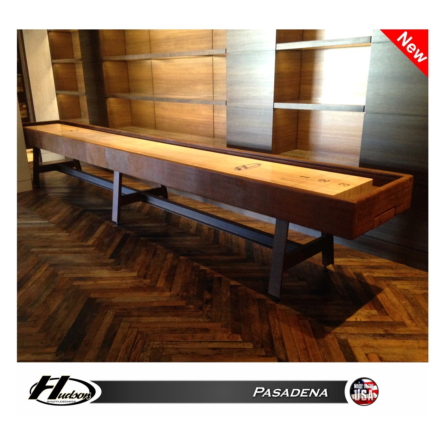 Hudson 18' Pasadena Shuffleboard Table