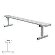 Jaypro Player Bench - 7-1/2 ft. - Portable  (Powder Coated) Jaypro
