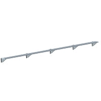 Jaypro Player Bench - Wall-Mounted - 15 ft. Jaypro