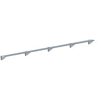 Jaypro Player Bench - Wall-Mounted - 7-1/2 ft. Jaypro