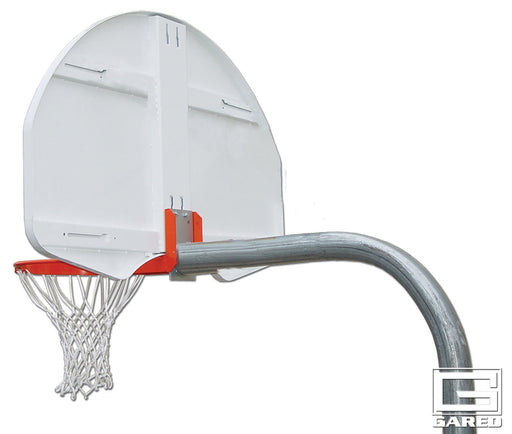 Gared Economy 3-1/2″ O.D. Unbraced Rear-Mount Gooseneck Basketball Package Gared