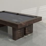 District Mills Plinth Leg Pool Table