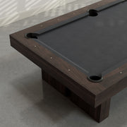 District Mills Plinth Leg Pool Table