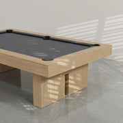 District Mills Plinth Leg Pool Table